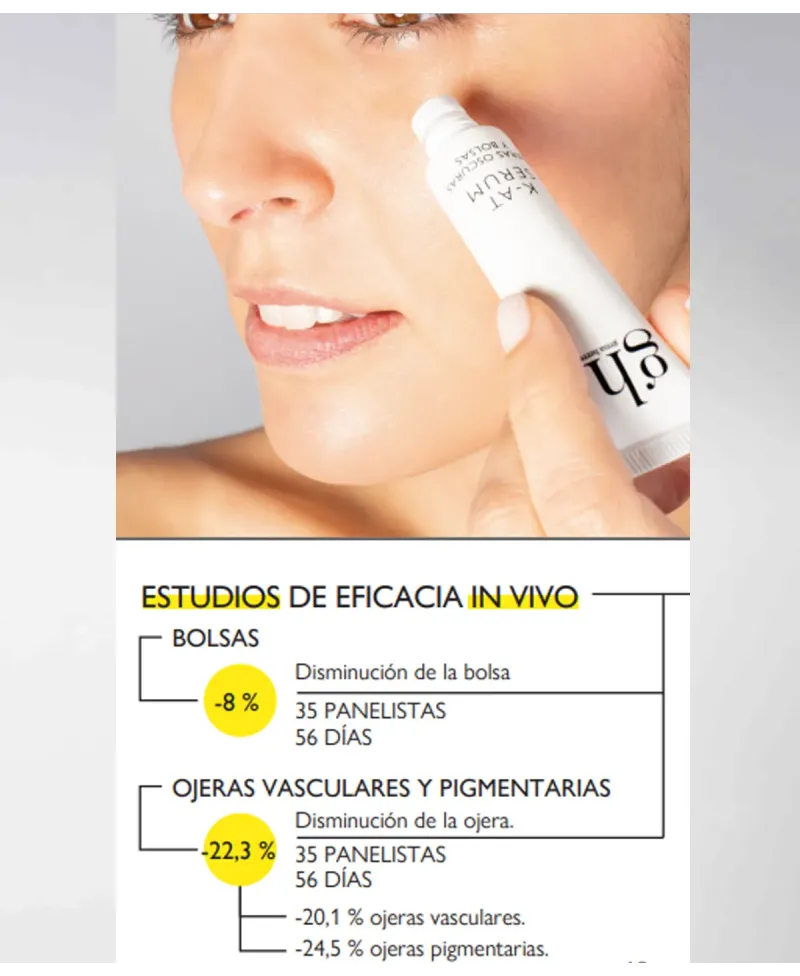 gh K-AT Serum ojeras oscuras y bolsas 15ml