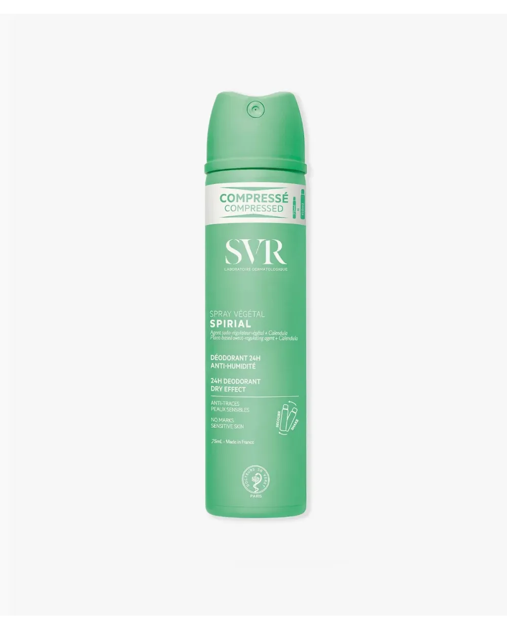 SVR Spirial Vegetal Spray Desodorante Antitranspirante 75 ml