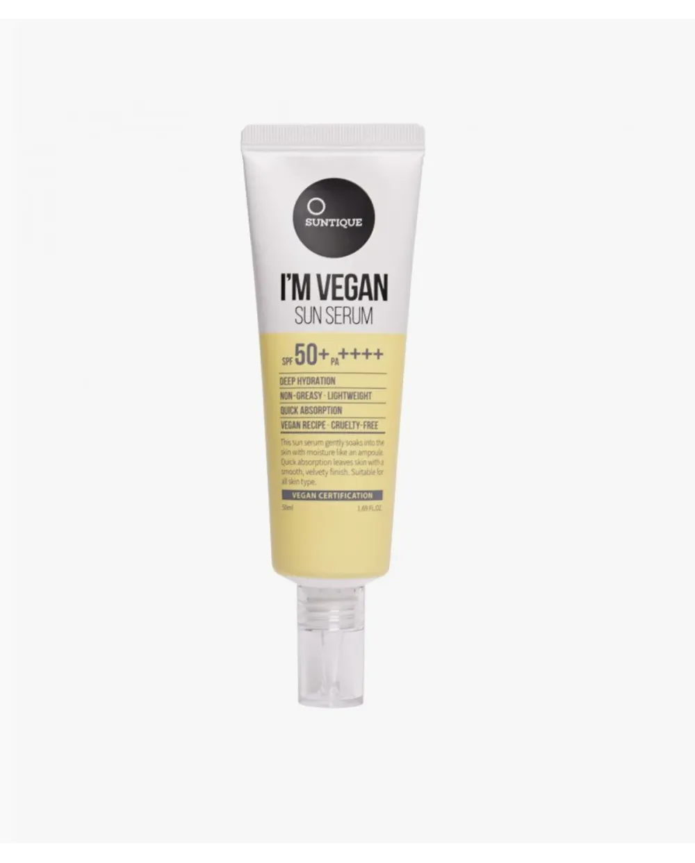 Suntique I'm Vegan Sun Serum SPF50+ PA++++ 50 ml
