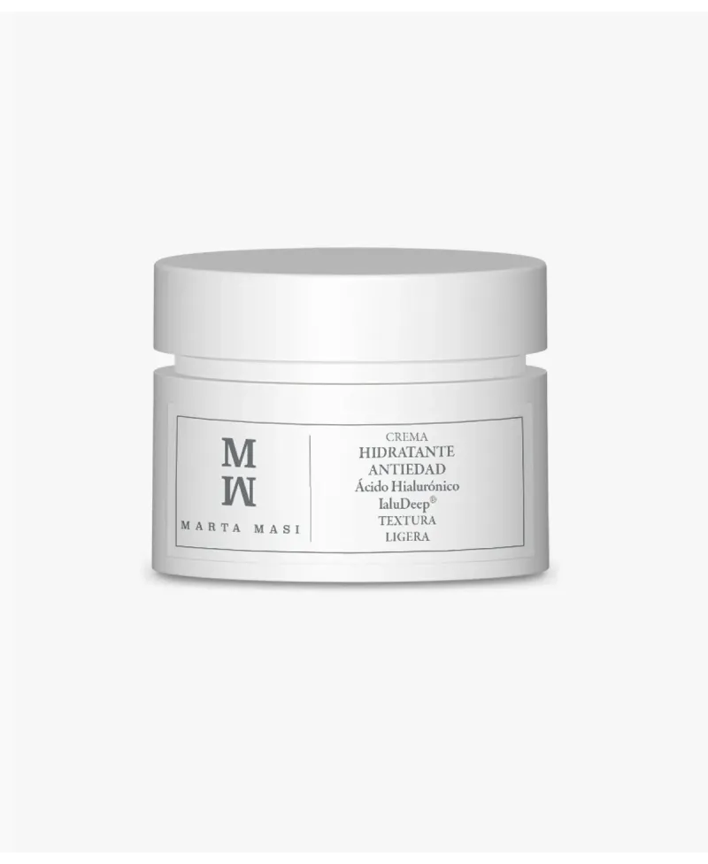 Marta Masi Crema Hidratante Antiedad Ácido Hialurónico Ialudeep Textura Ligera 50 ml