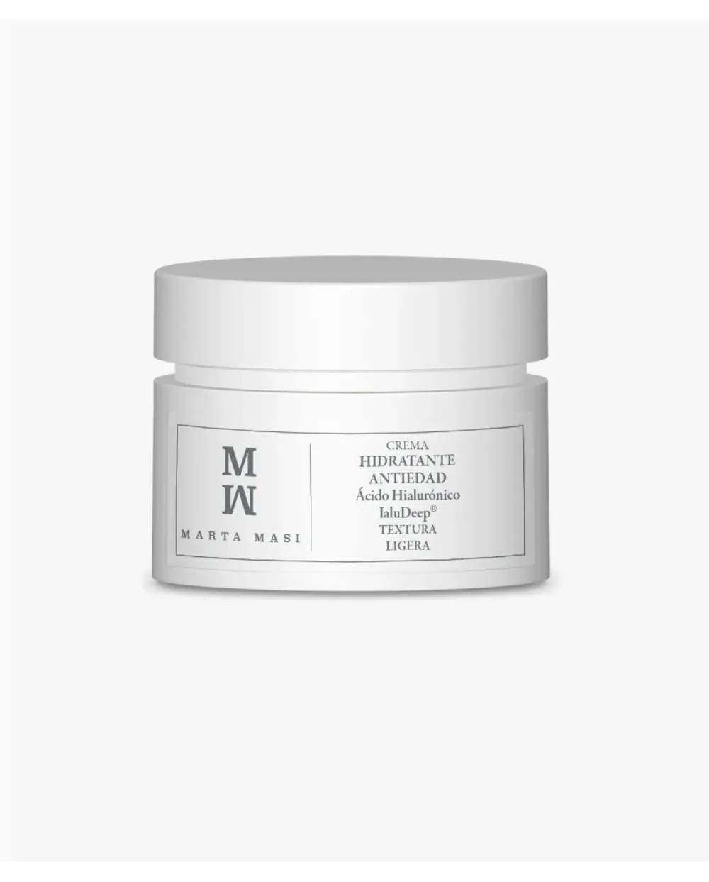 Marta Masi Crema Hidratante Antiedad Ácido Hialurónico Ialudeep Textura Ligera 50 ml