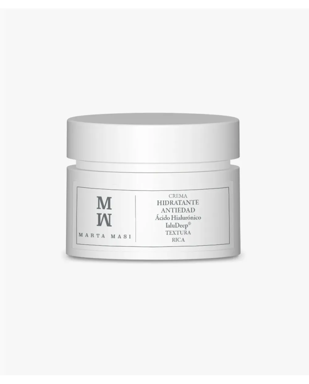 Marta Masi Crema Hidratante Antiedad Ácido Hialurónico Ialudeep Textura Rica 50 ml