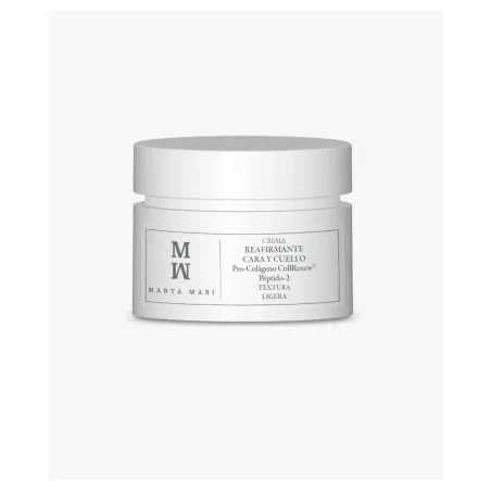 Marta Masi Crema Reafirmante Cara y Cuello Pro Colágeno y Péptido-2 Textura Ligera 50ml