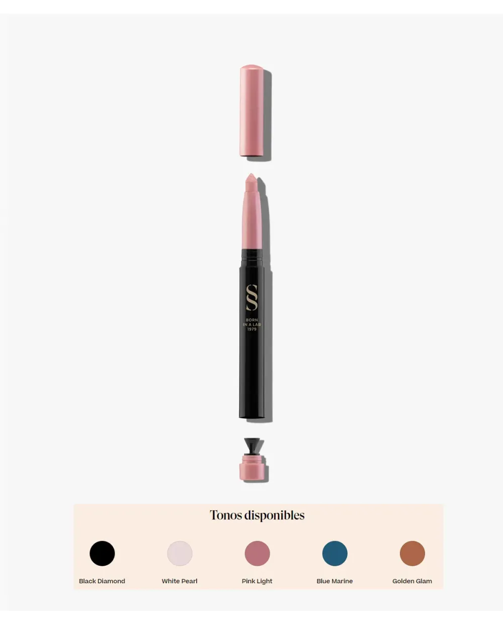 Sensilis Jumbo Eyes 3in1 02-White Pearl