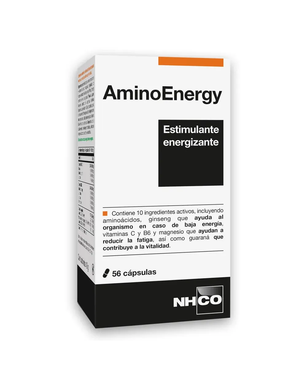 NHCO AminoEnergy 56 cápsulas GreenCaps