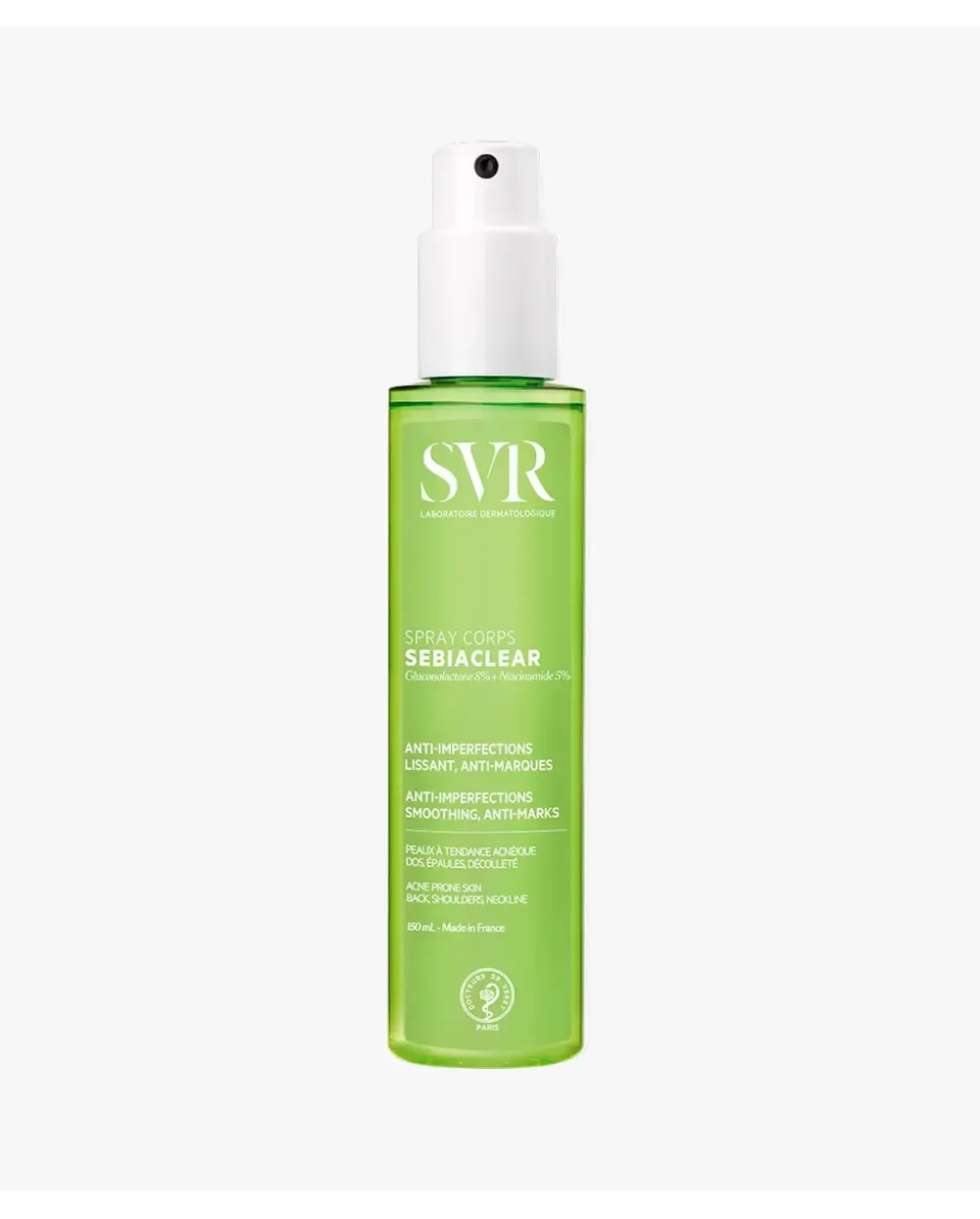 SVR Sebiaclear Spray Corps Sebiaclear 150 ml