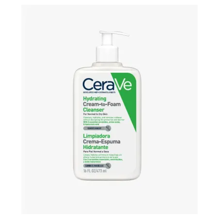 Cerave Limpiador Crema Espuma Hidratante 473 ml