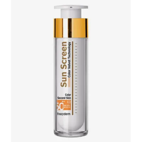 Frezyderm Crema Solar Facial Sun Screen Velvet Face SPF50+ Color 50 ml
