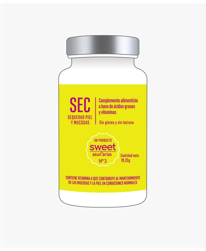 Sweet nº3 SEC Sequedad Piel y Mucosas 60 Cápsulas