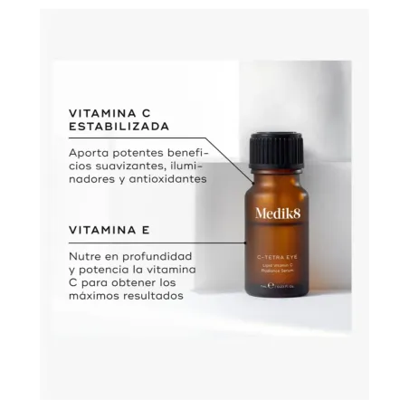 Medik8 C-Tetra Contorno de Ojos Sérum Antioxidante Vitamina C 7 ml