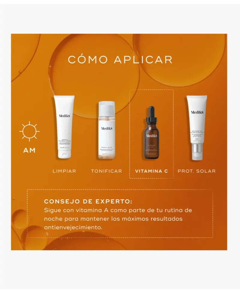 Medik8 C-Tetra Luxe Sérum Antioxidante Vitamina C 30 ml