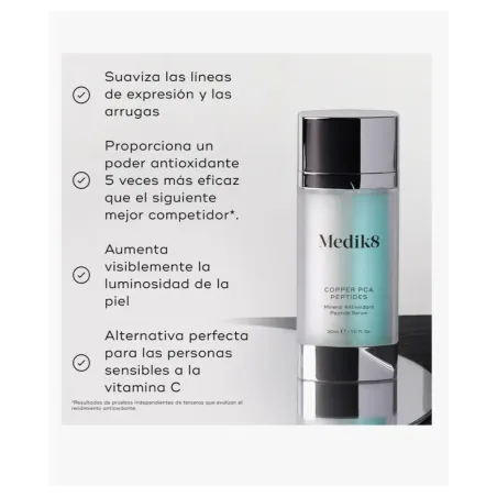 Medik8 Copper PCA Peptides Antioxidante 30 ml