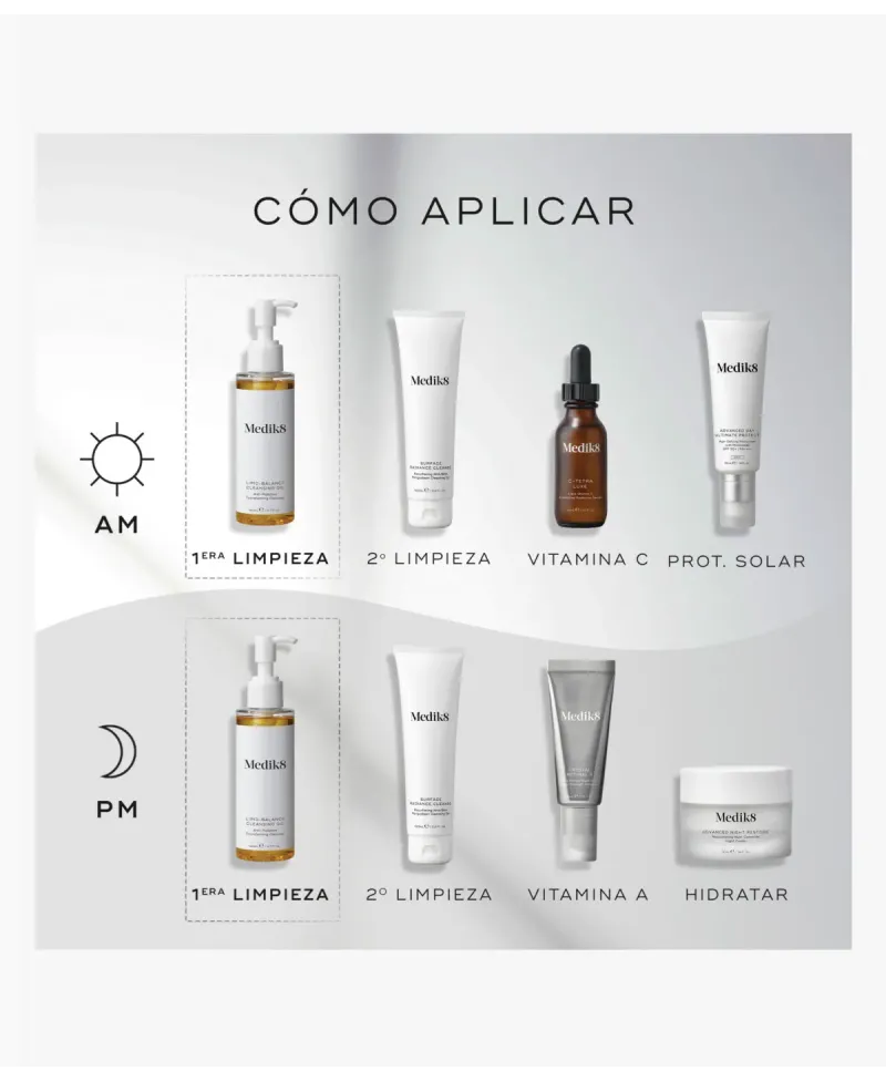 Medik8 Lipid Balance Aceite Limpiador 140 ml