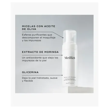Medik8 Micelar Mousse Limpiador 150 ml