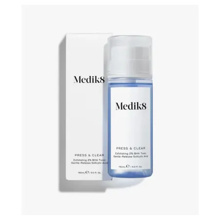 Medik8 Press & Clear Tónico Exfoliante 2% BHA 150 ml