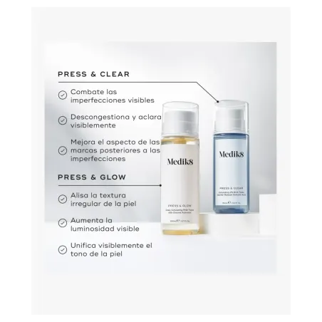 Medik8 Press & Clear Tónico Exfoliante 2% BHA 150 ml