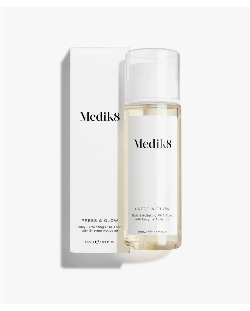 Medik8 Press & Glow Tónico Exfoliante Diario PHA 200 ml