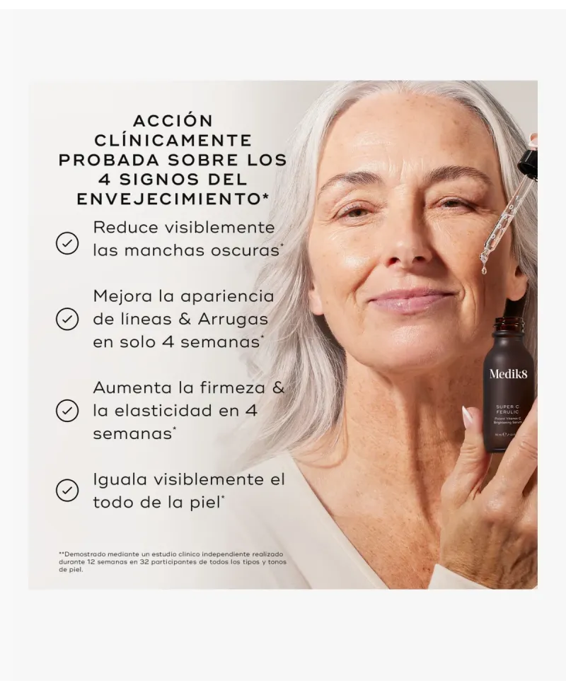 Medik8 Super C Ferulic Sérum Iluminador con Vitamina C 30 ml