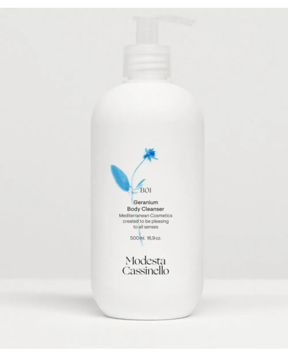 Modesta Cassinello B01 Geranium Body Cleanser 500 ml