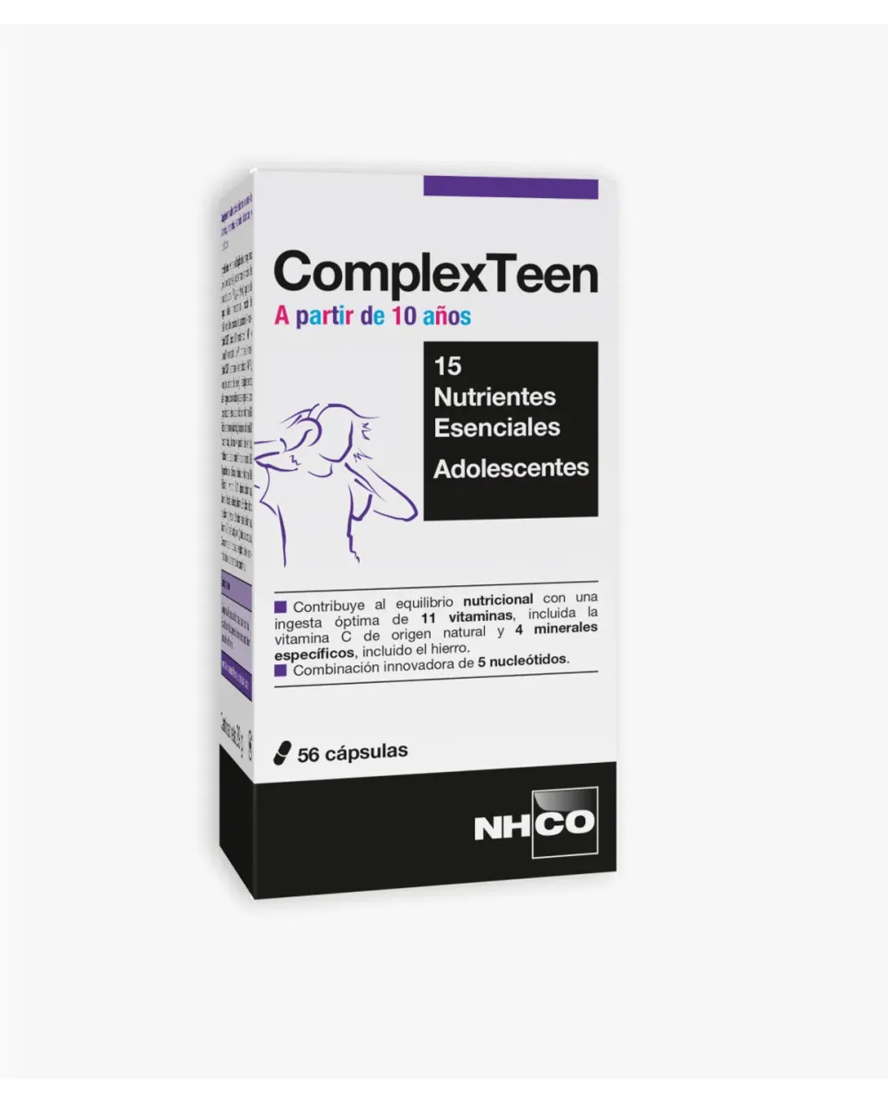 NHCO ComplexTeen 56 Cápsulas