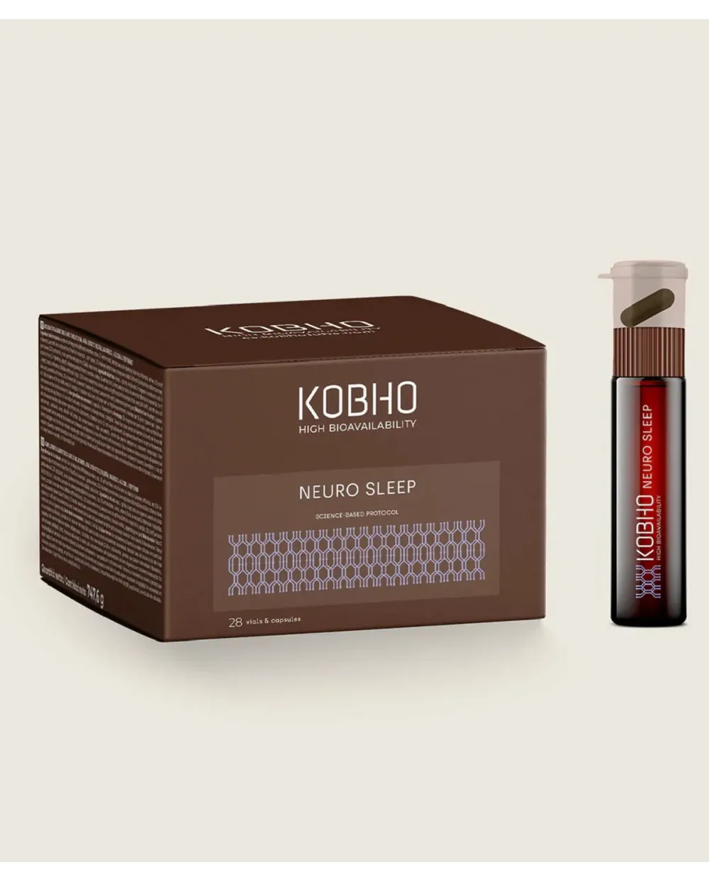 Kobho Neuro Sleep 28 Viales + 28 Cápsulas