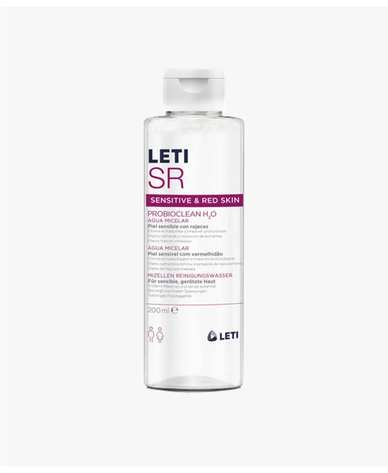 LetiSR ProbioClean H2O Agua Micelar 200 ml