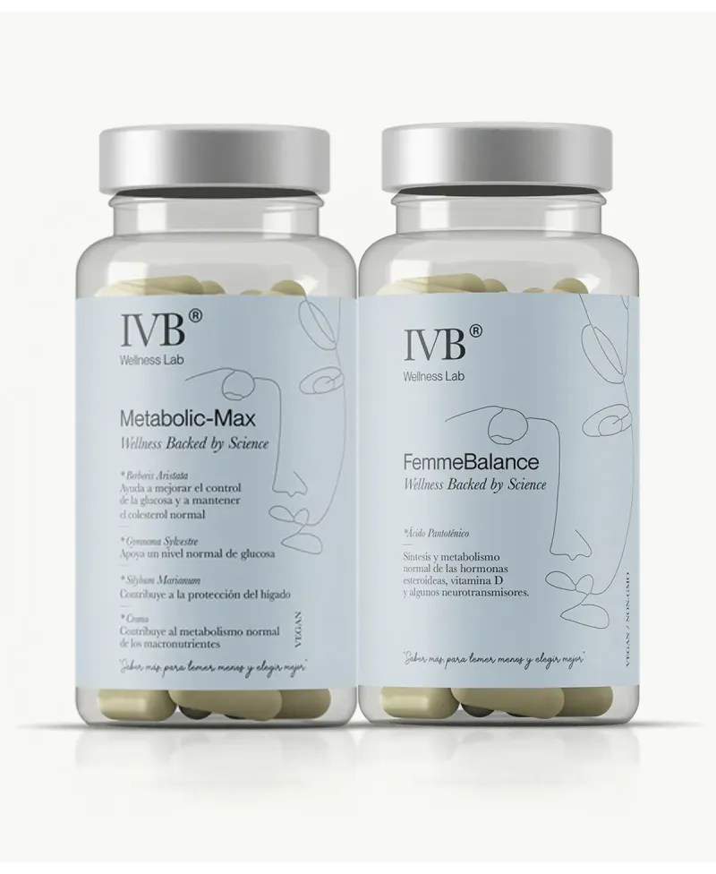 IVB FemmeBalance 60 cápsulas + IVB Metabolic Max 60 cápsulas Pack