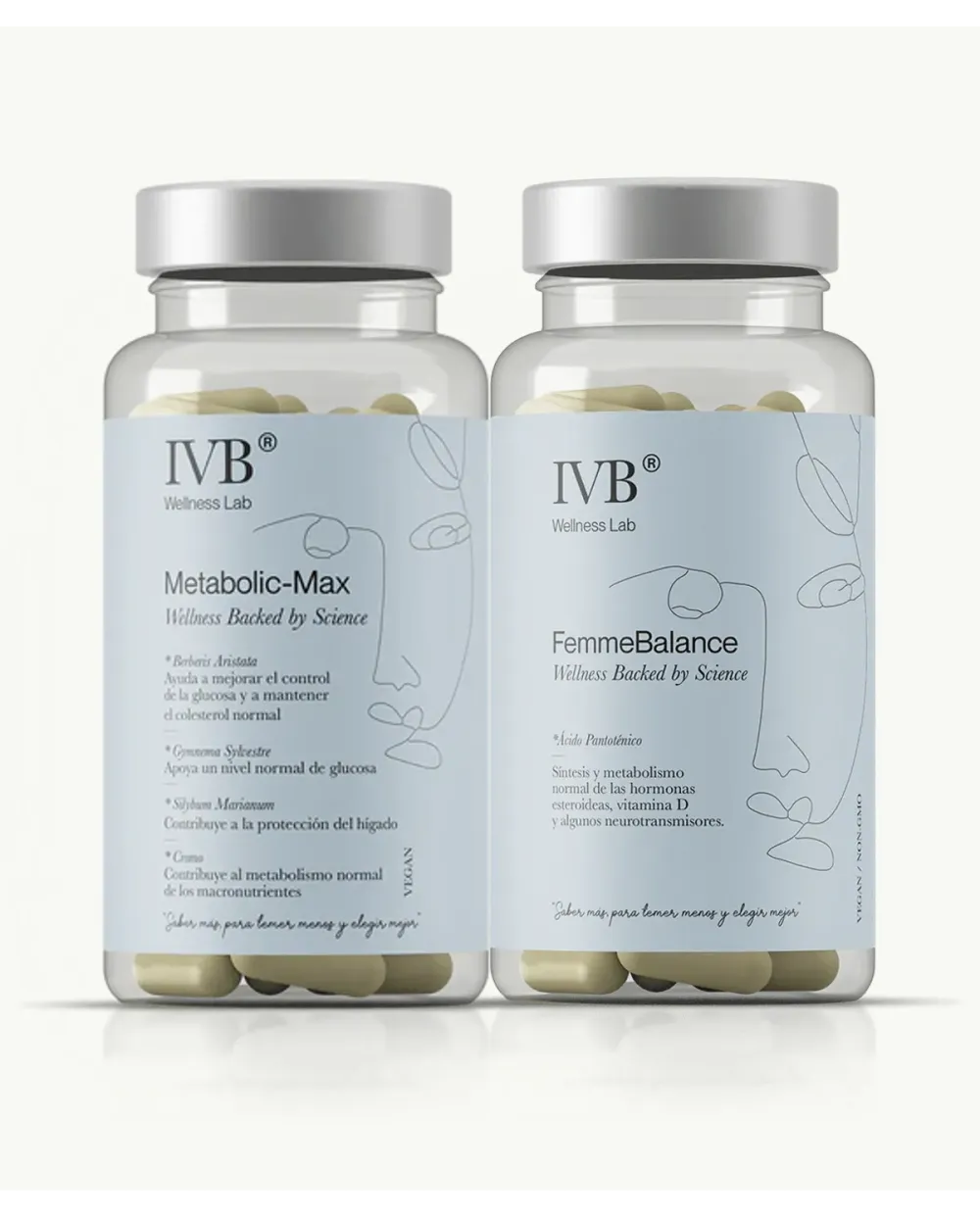 IVB FemmeBalance 60 cápsulas + IVB Metabolic Max 60 cápsulas Pack