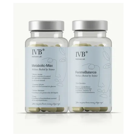 IVB FemmeBalance 60 cápsulas + IVB Metabolic Max 60 cápsulas Pack