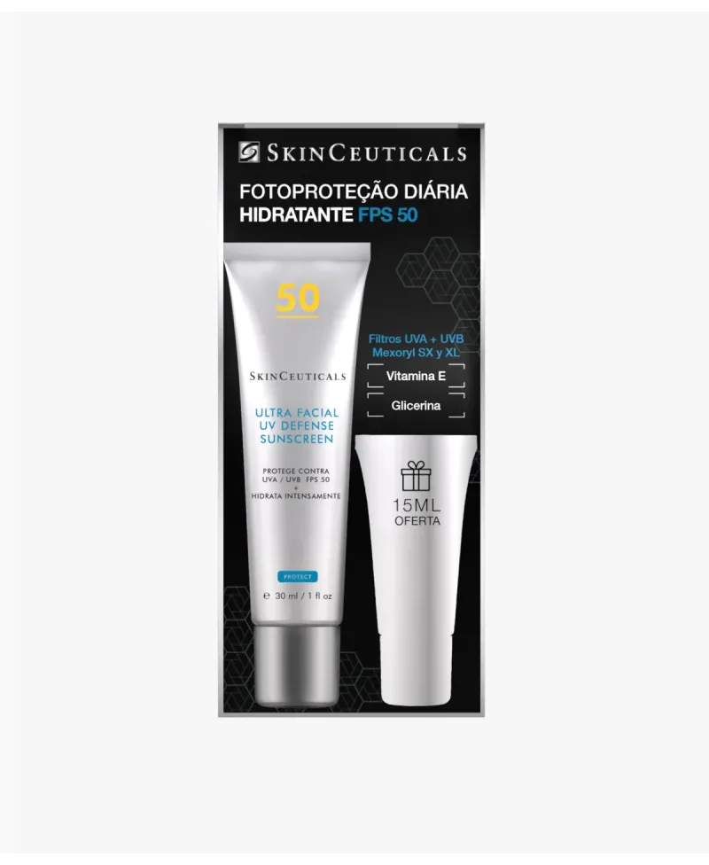 Skinceuticals Pack Ultra Facial UV Defense SPF50 30 ml + REGALO minitalla15 ml