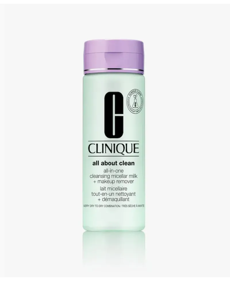 Clinique All About Clean Leche Limpiadora Micelar y Desmaquillante Todo el Uno 200 ml