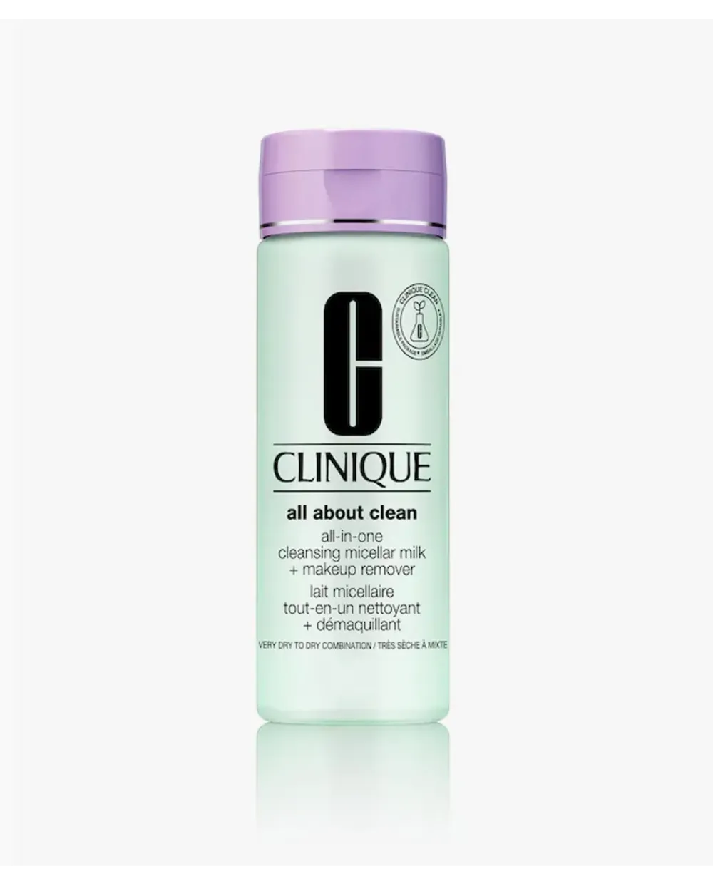 Clinique All About Clean Leche Limpiadora Micelar y Desmaquillante Todo el Uno 200 ml