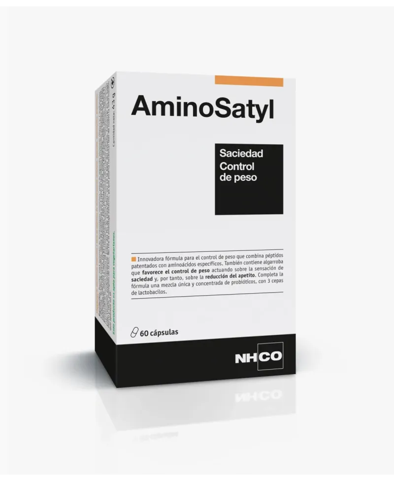 NHCO Aminosatyl Saciedad Pérdida de Peso 60 Cápsulas