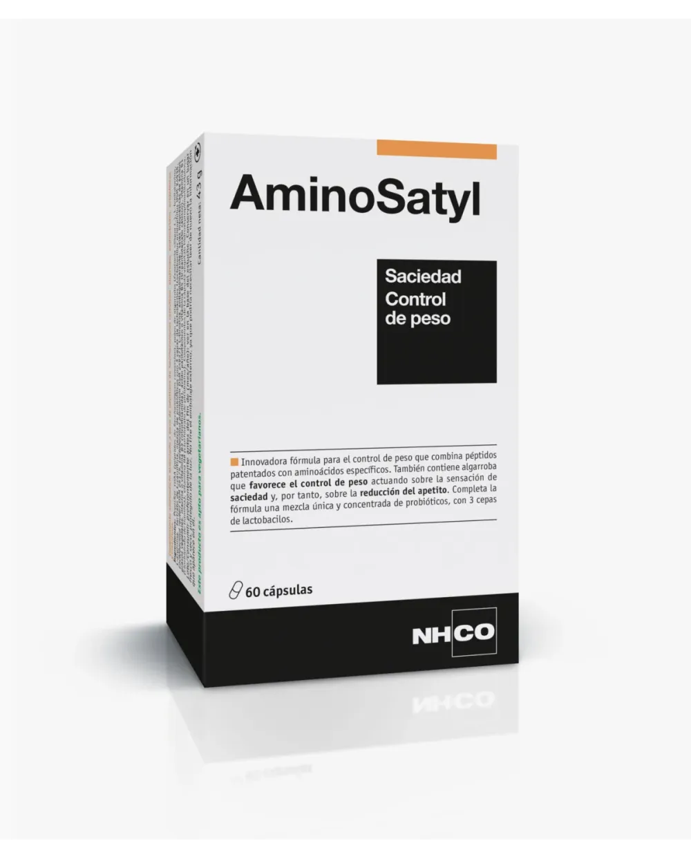 NHCO Aminosatyl Saciedad Pérdida de Peso 60 Cápsulas