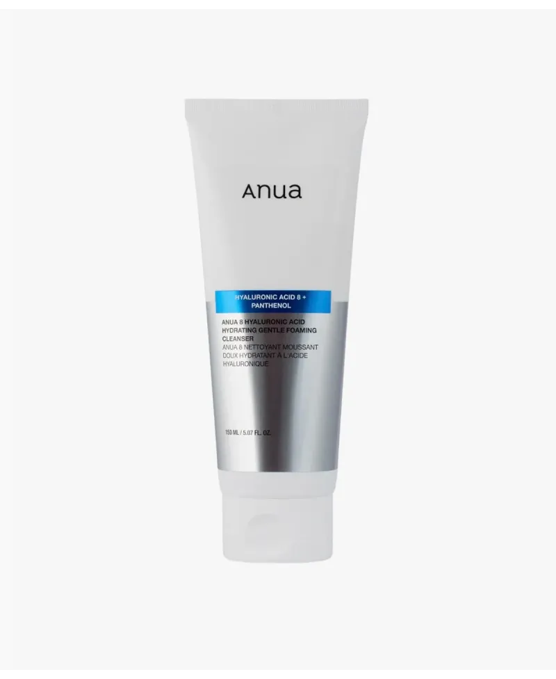 Anua 8 Hyaluronic Acid Hydrating Gentle Foaming Cleanser 150 ml