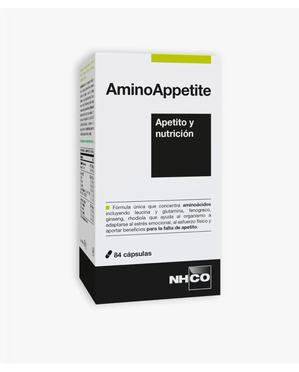 NHCO Aminoppetite 84 Cápsulas