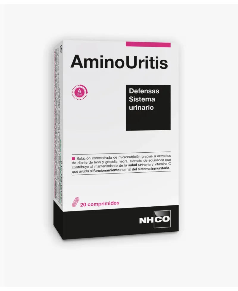 NHCO AminoUritis Defensas y Sistema Urinario 20 Comprimidos