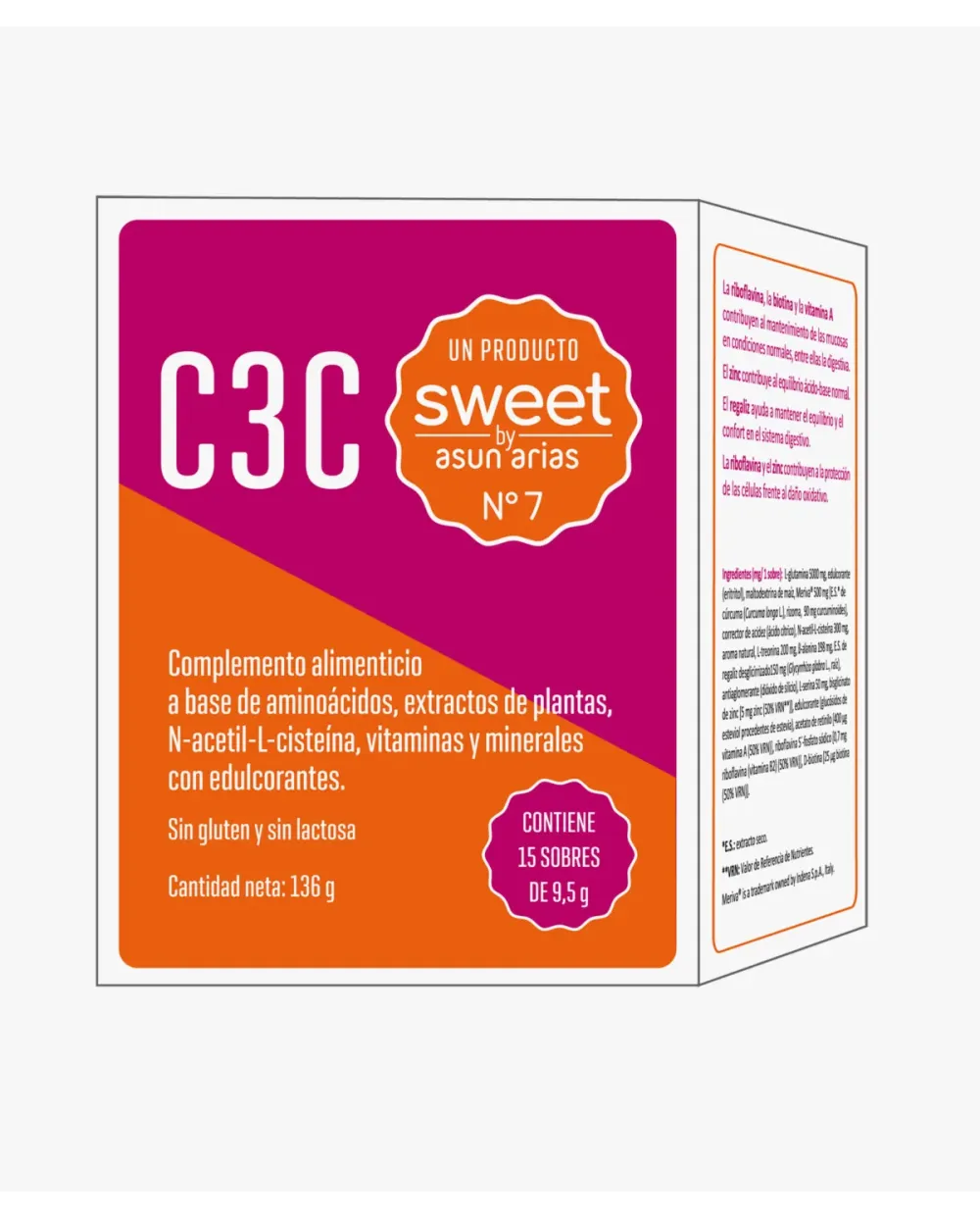 Sweet nº7 C3C Cicatrizante Intestinal