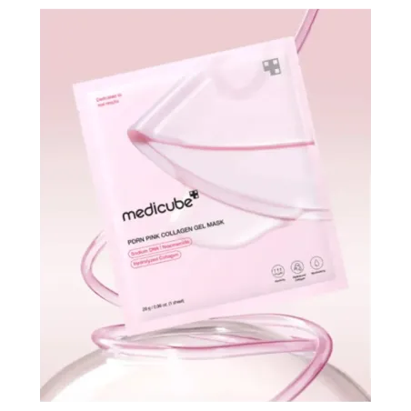 Medicube Salmon Pink Collagen Mask 1 Unidad de 25 ml