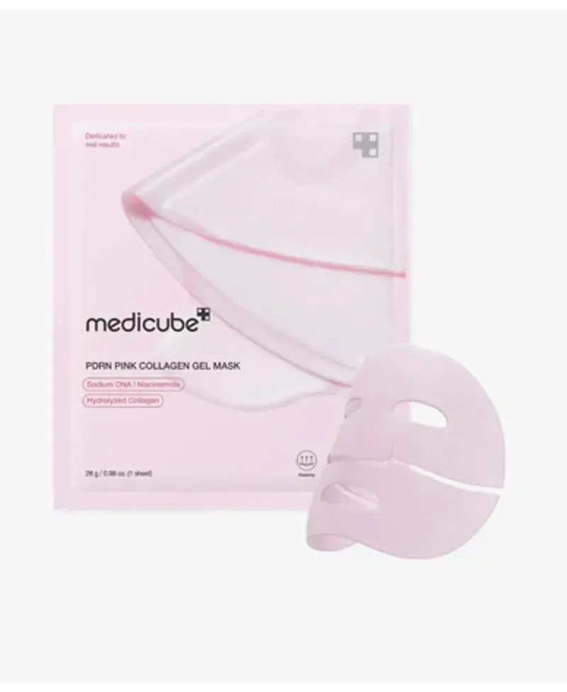 Medicube Salmon Pink Collagen Mask 1 Unidad de 25 ml