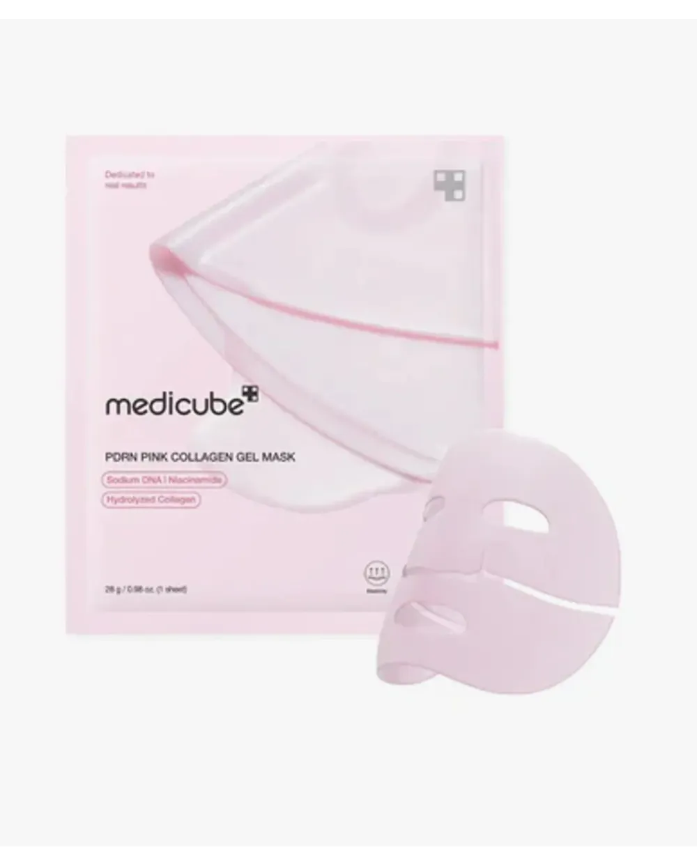 Medicube Salmon Pink Collagen Mask 1 Unidad de 25 ml