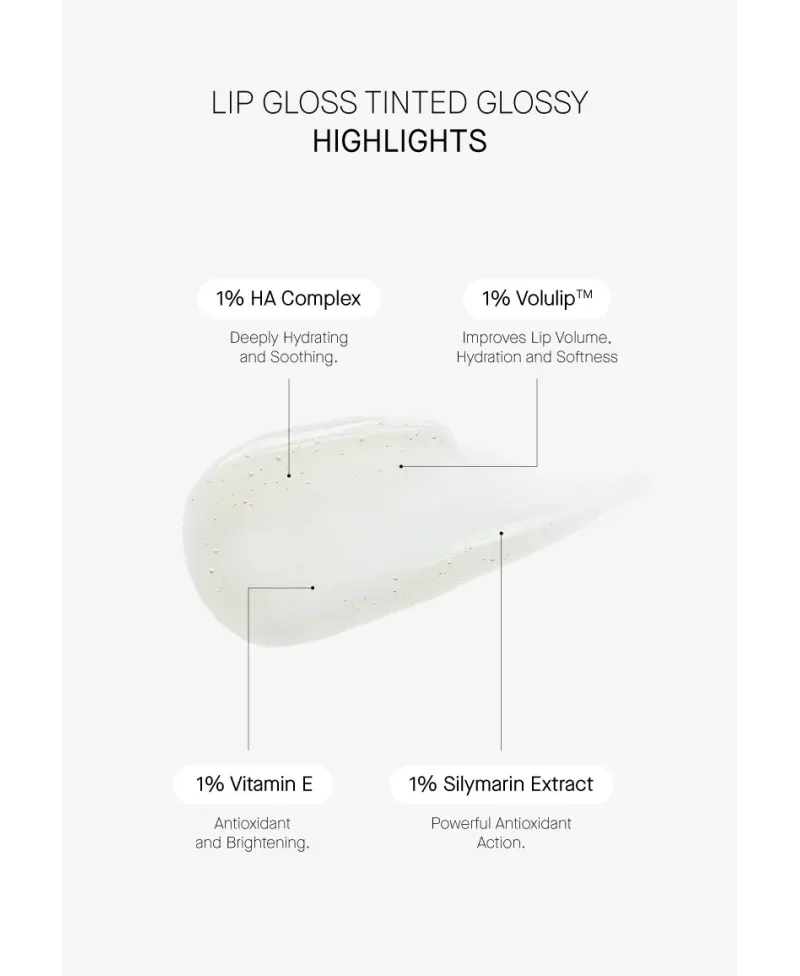 Transparent Lab Brillo Labial Hidratante con FPS50 15 ml