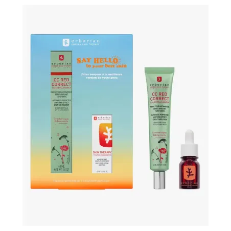 Erborian The Multi-Pecfercting Set: CC Red Correct 50 ml + Skin Therapy 10 ml