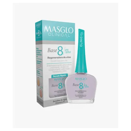Masglo Esmalte de Uñas Base 8 En 1 13.5 ml