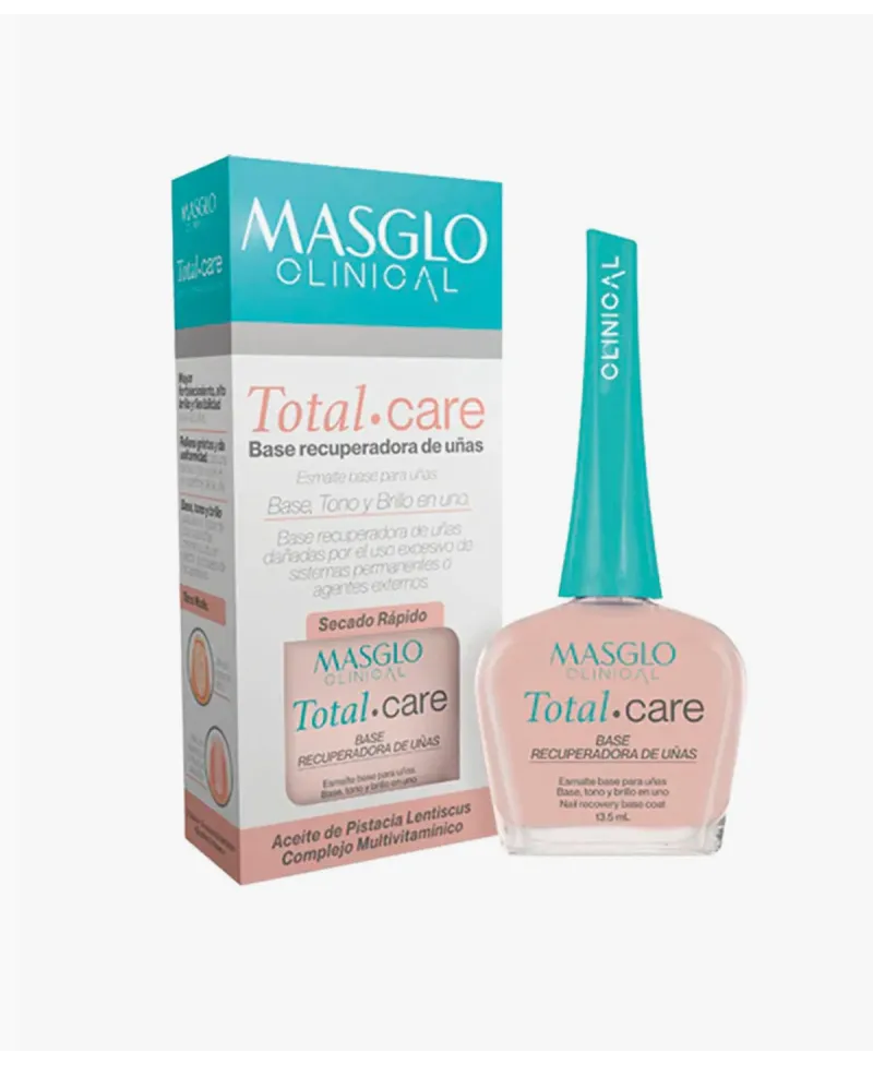 Masglo Esmalte de Uñas Total Care Nude 13.5 ml