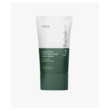 Anua Heartleaf Silky Moisture Sun Cream SPF 50+ PA++++ 50 ml