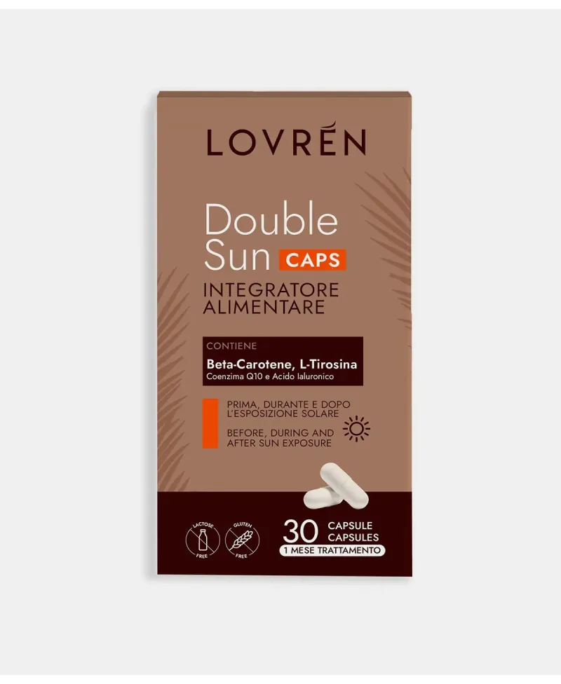 Lovrén Solaire Suplemento Alimentar DoubleSun 30 cps