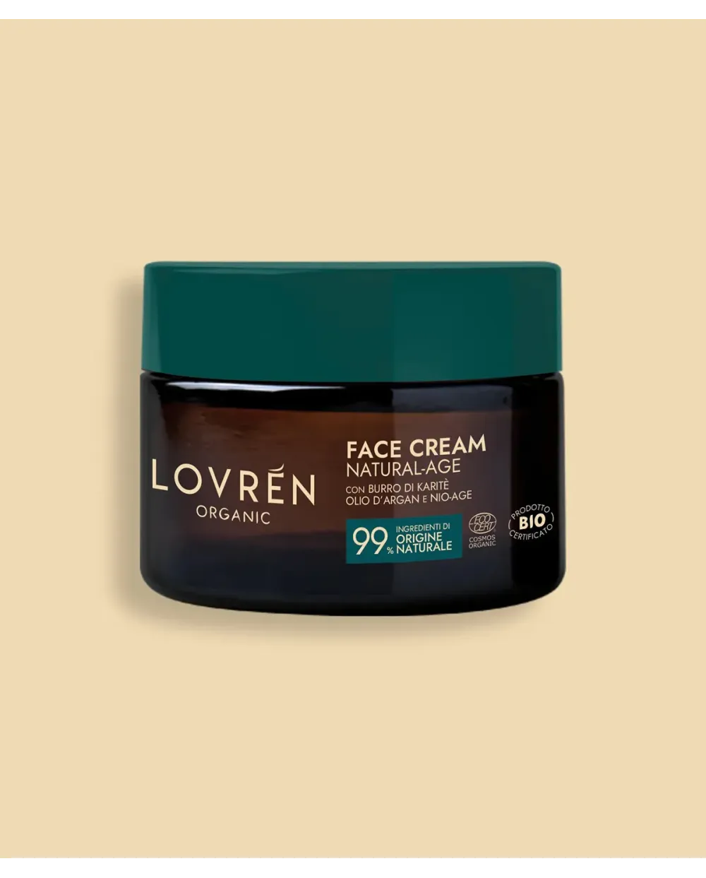 Lovrén Crema Facial Natural-Age COSMOS 50ml