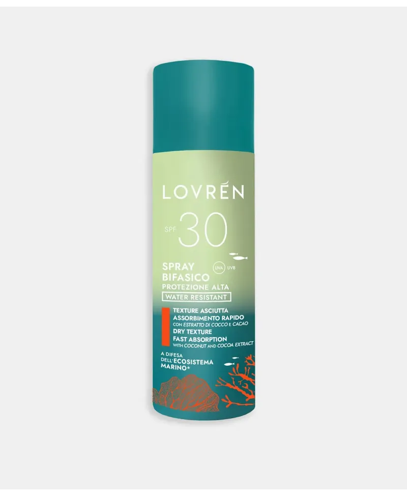 Lovrèn Solaire Biphasic Spray SPF30 High Protection 150 ml