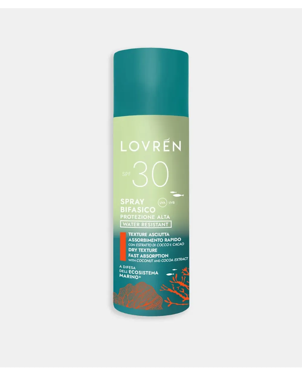 Lovrèn Solaire Biphasic Spray SPF30 High Protection 150 ml